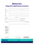 Bemco Applications Form